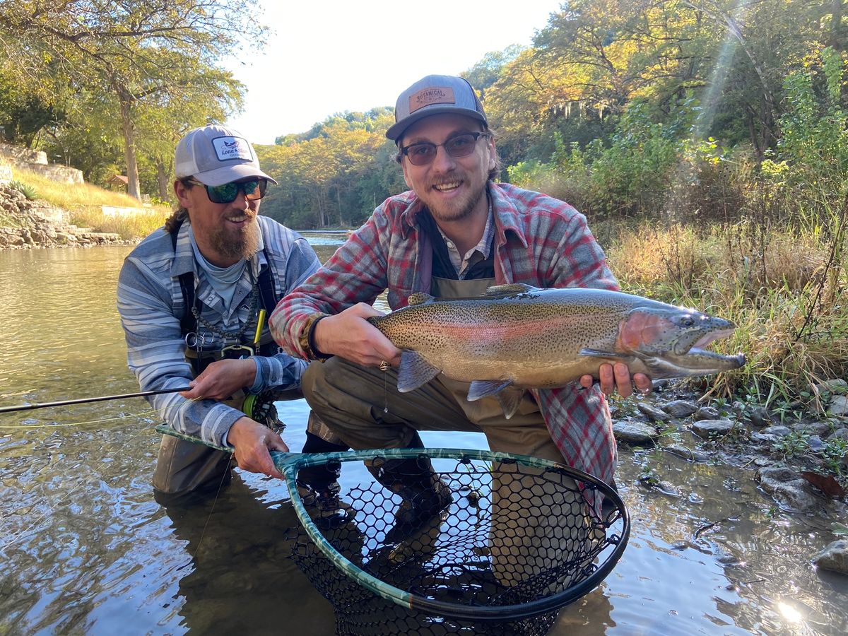 Floating the Guadalupe with Colton